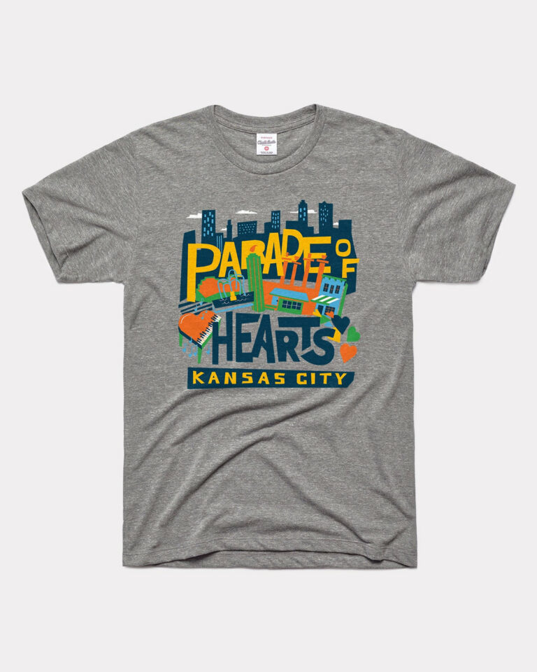 Charlie Hustle Parade of Hearts Kansas City Tee